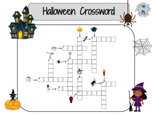 Halloween crossword