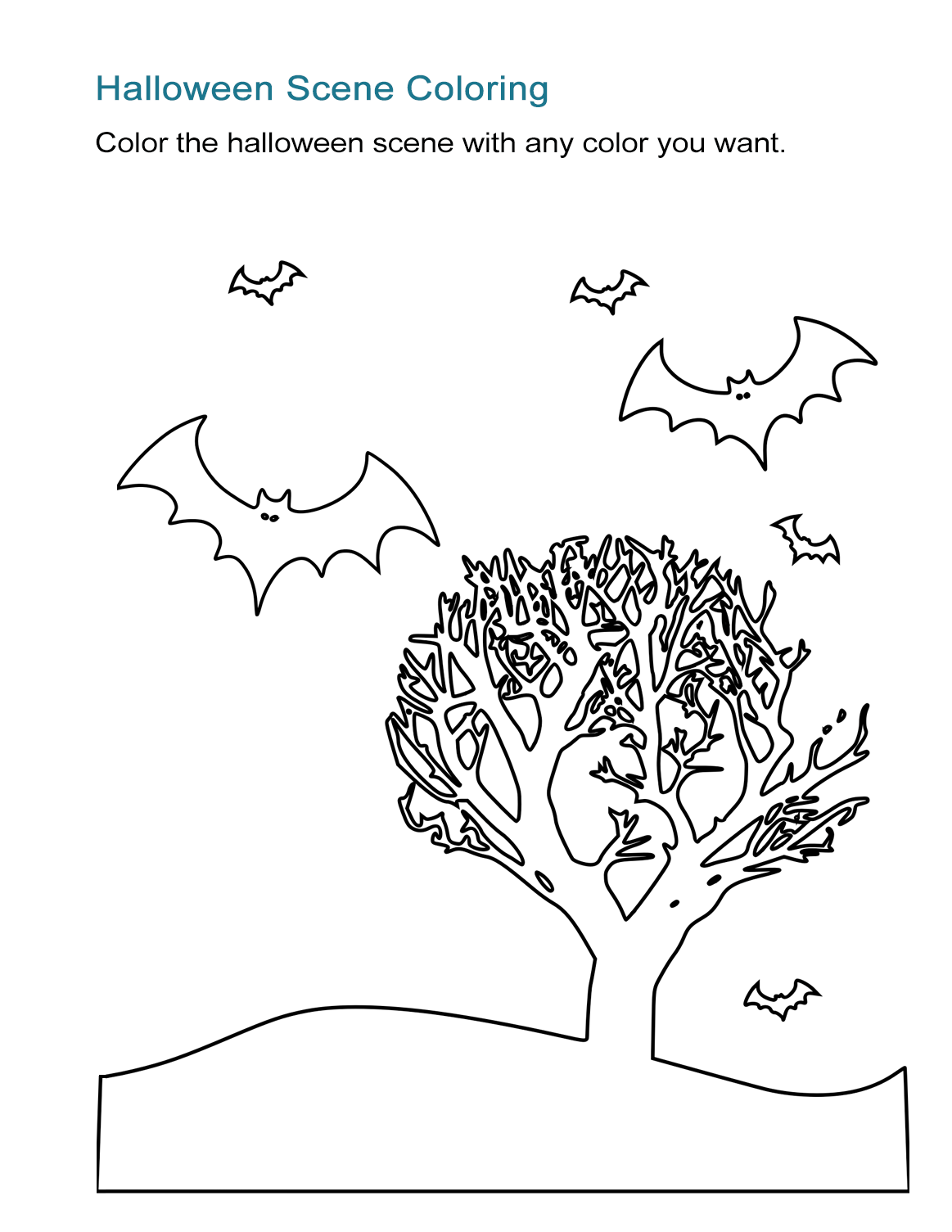 Halloween coloring sheets free and print