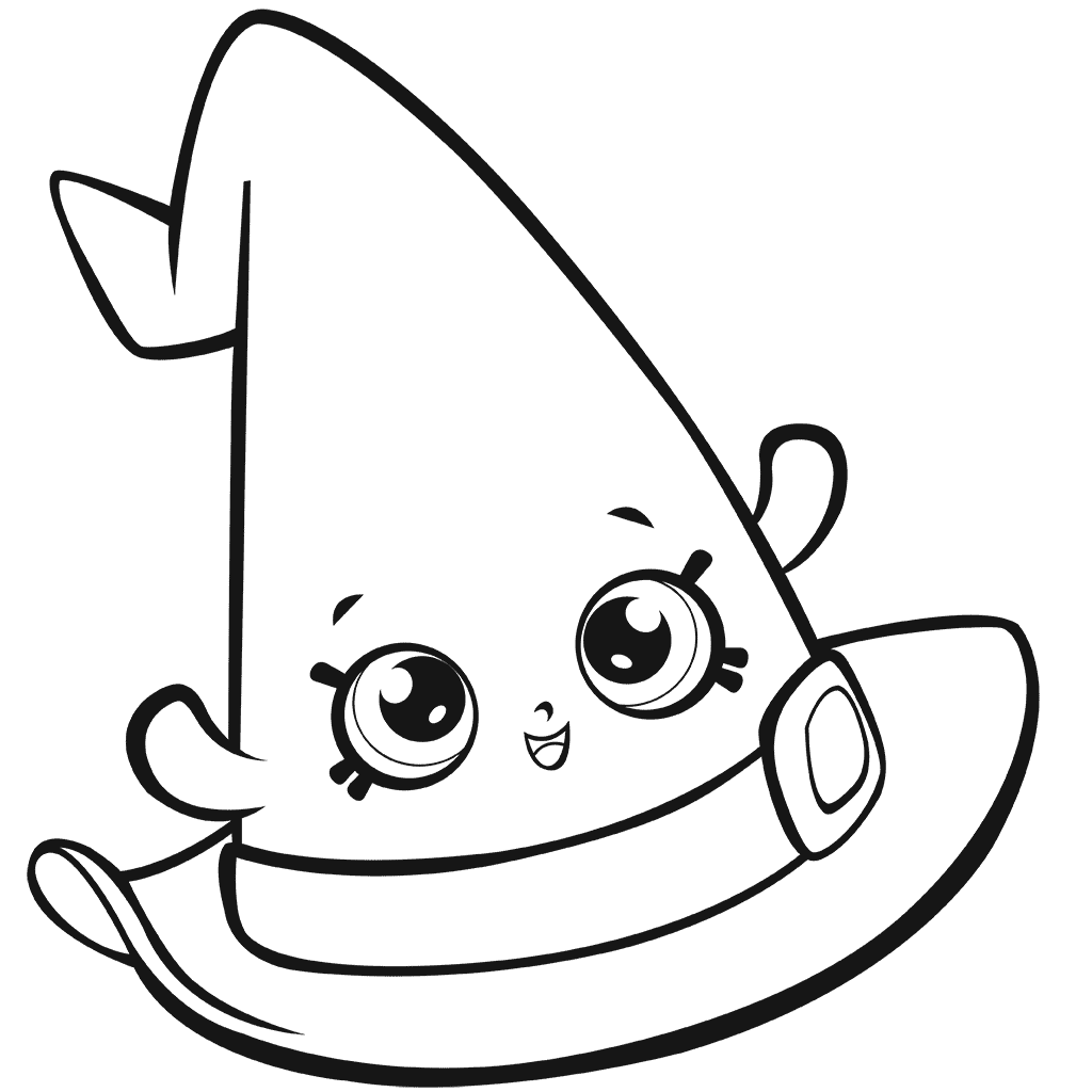 Shopkins season halloween party shopkins purple witch hat coloring pâ shopkins colouring pages shopkins coloring pages free printable halloween coloring pages