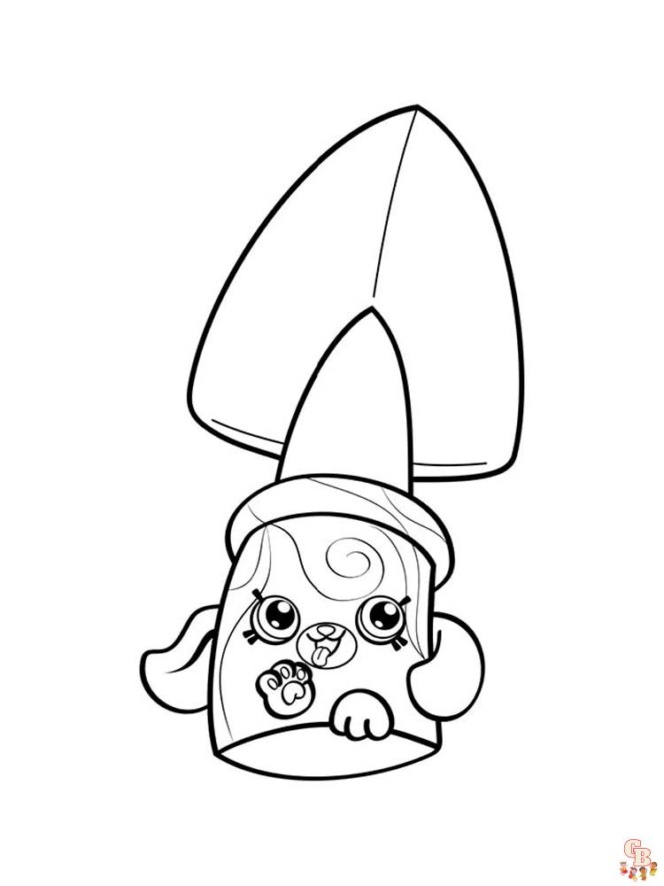 Shopkins coloring pages