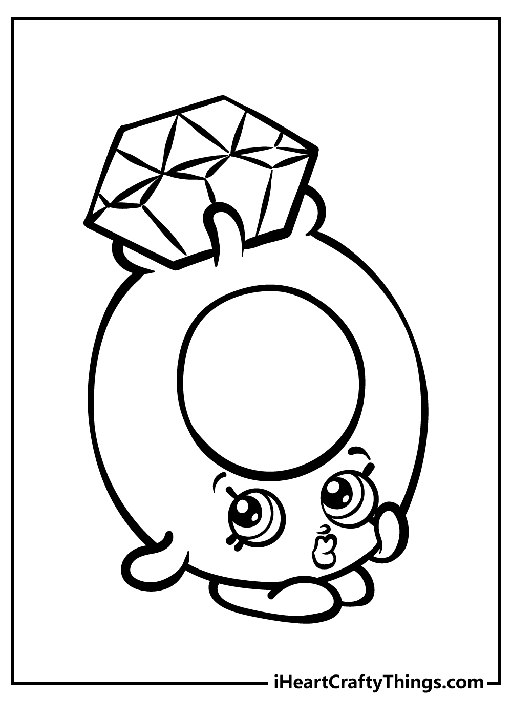 Shopkins coloring pages free printables