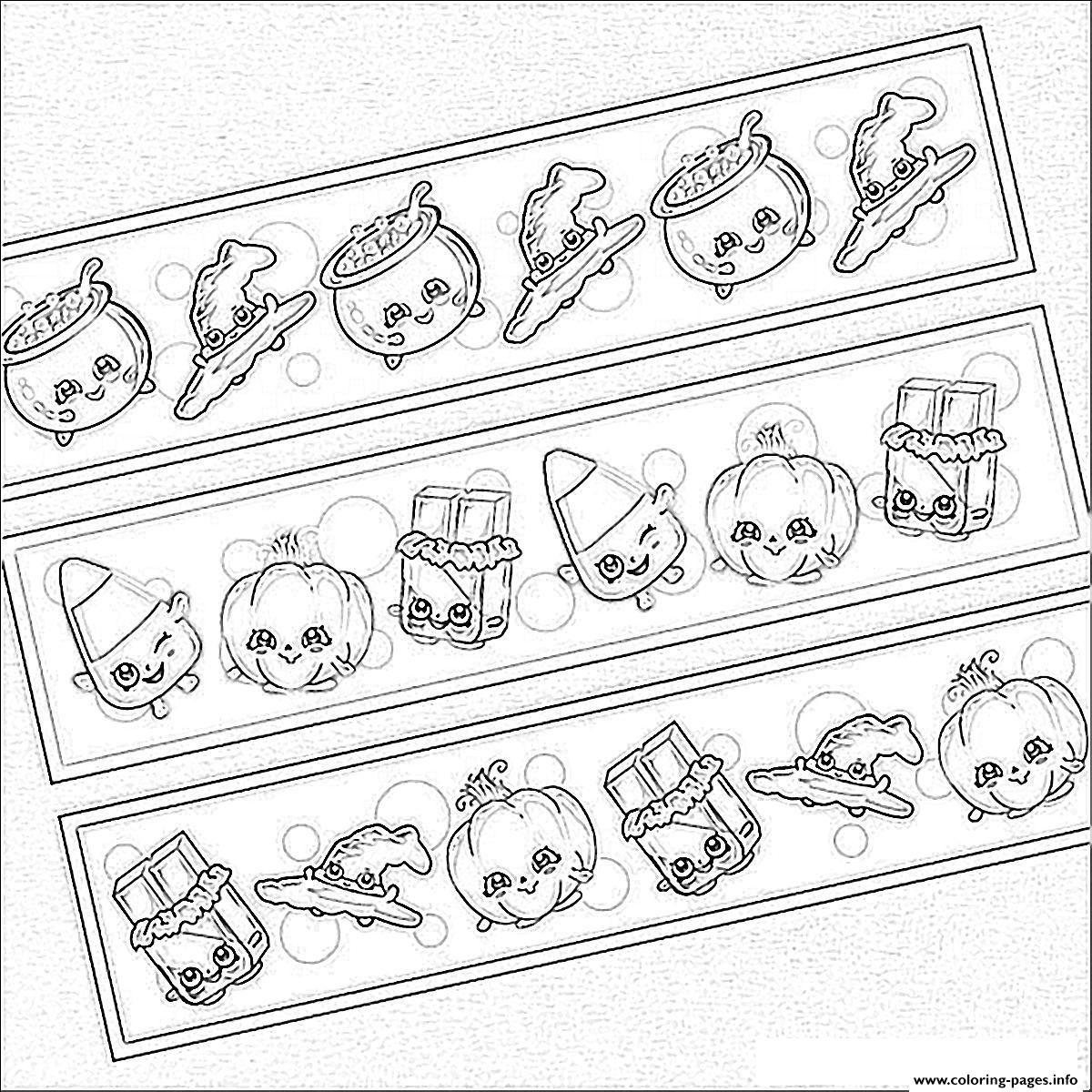 Print shopkins halloween chocolate pumpkins kids coloring pages shopkin coloring pages shopkins colouring pages kids printable coloring pages