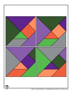 Printable halloween tangram puzzles woo jr kids activities childrens publishing