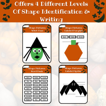 Halloween shape pictures halloween tangrams kindergarten st nd