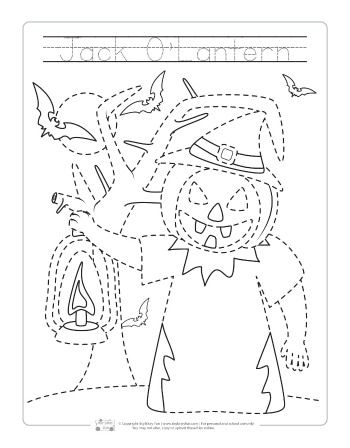 Halloween tracing worksheets halloween worksheets halloween units tracing worksheets