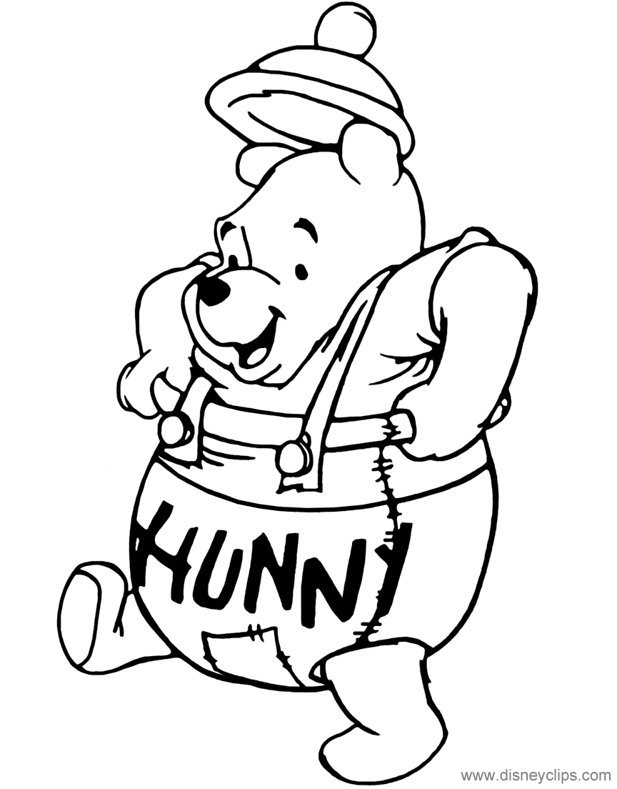 Disney halloween coloring pages