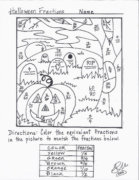 Halloween coloring sheet tpt