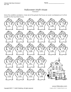 Halloween math lesson plans worksheets reviewed by teachers