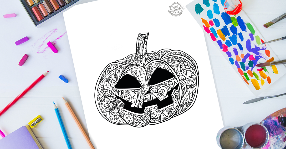 Free halloween coloring sheets heres an easy jack