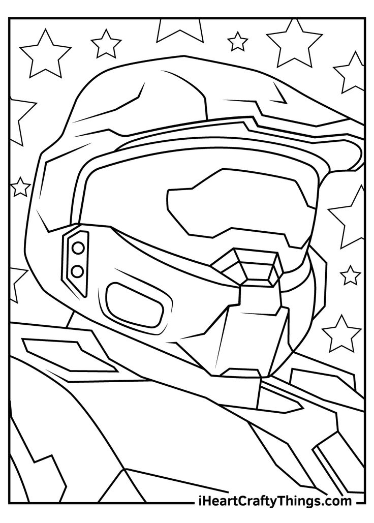 Halo coloring pages coloring pages to print coloring pages coloring books