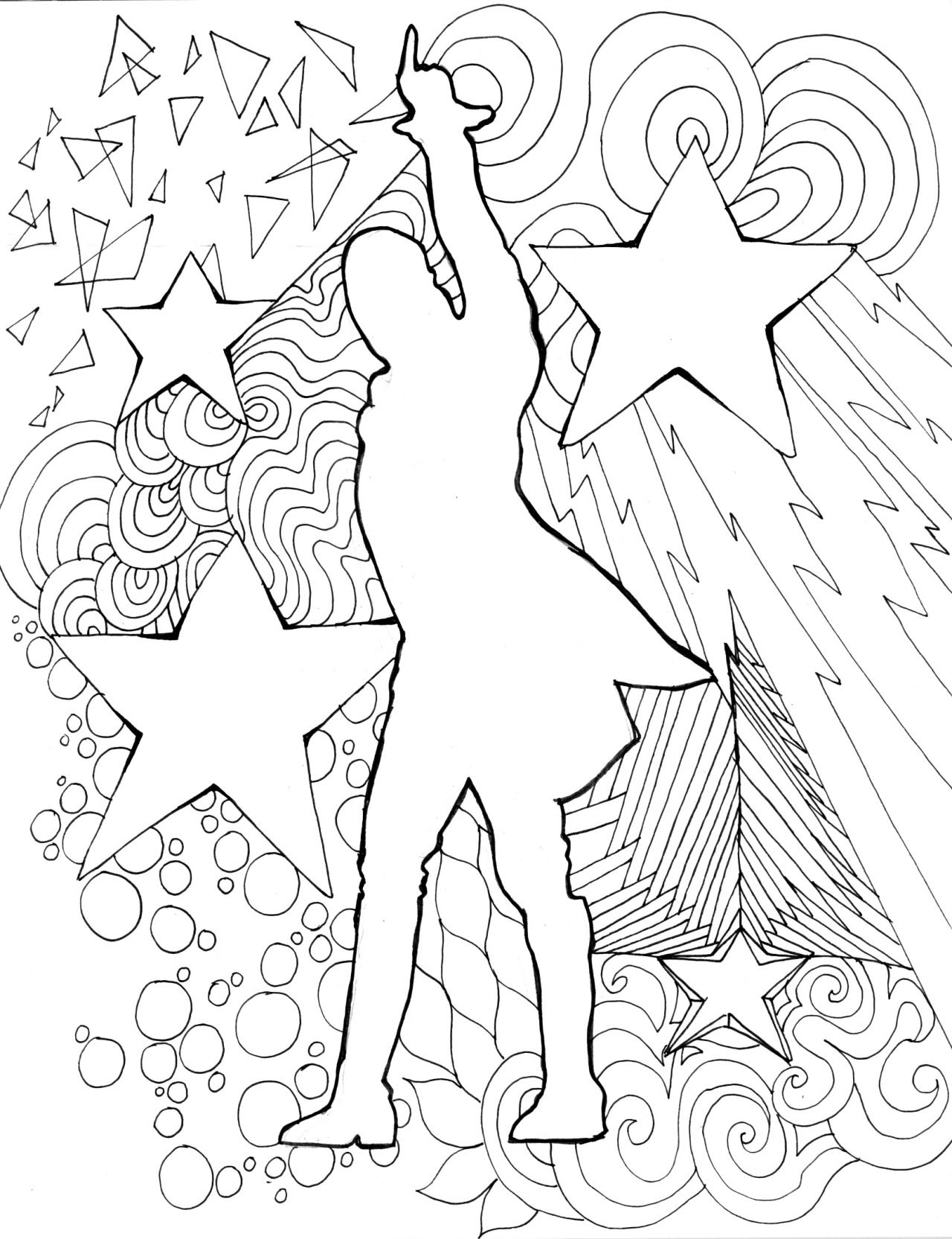 Get inspired with a hamilton themed coloring book