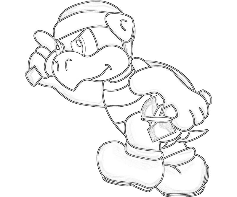 Hammer bro character mario