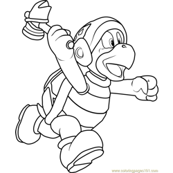 Super mario coloring pages for kids printable free download