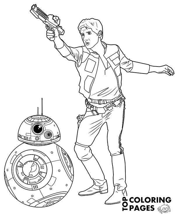 Han solo and bb