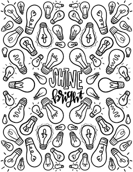 Steamstem coloring sheets for makerspace hand