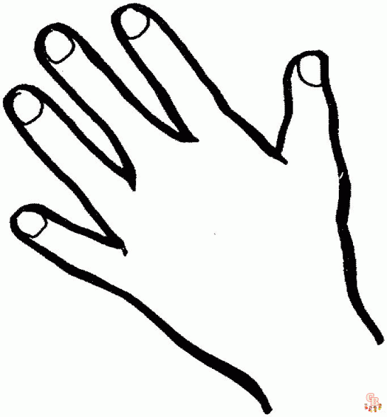 Creative hand coloring pages for kids a fun and educational activity