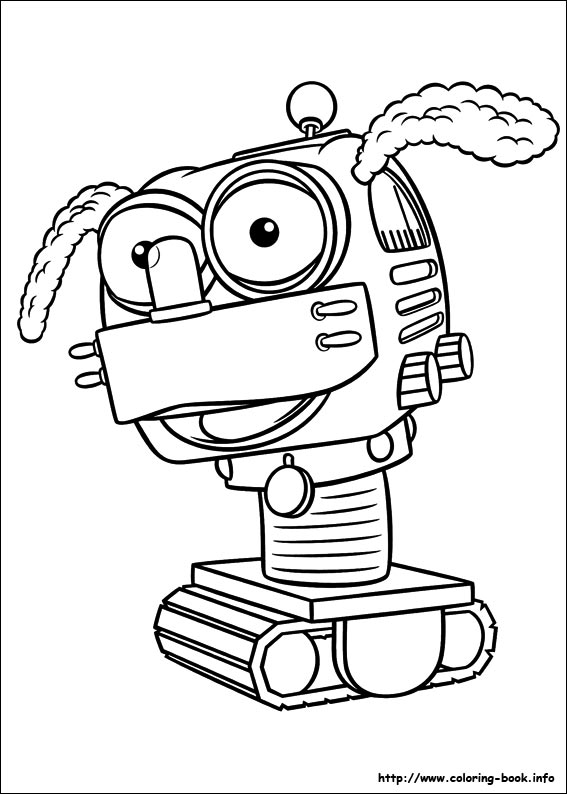 Handy manny coloring picture
