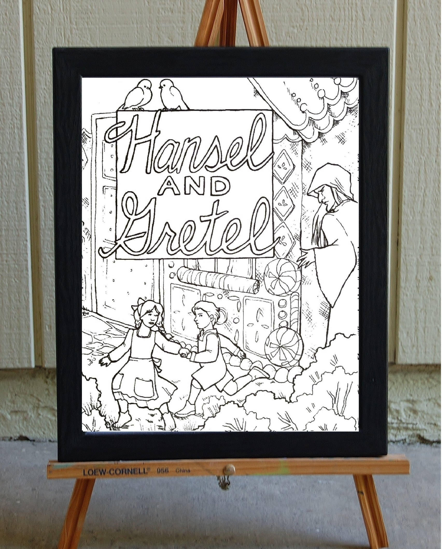 Hansel gretel print