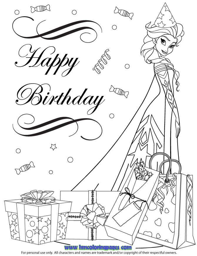 Disney frozen coloring pages pdf