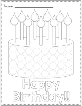 Dot marker activities holiday celebration do a dot printables by kim heuer