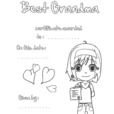 Happy birthday coloring pages