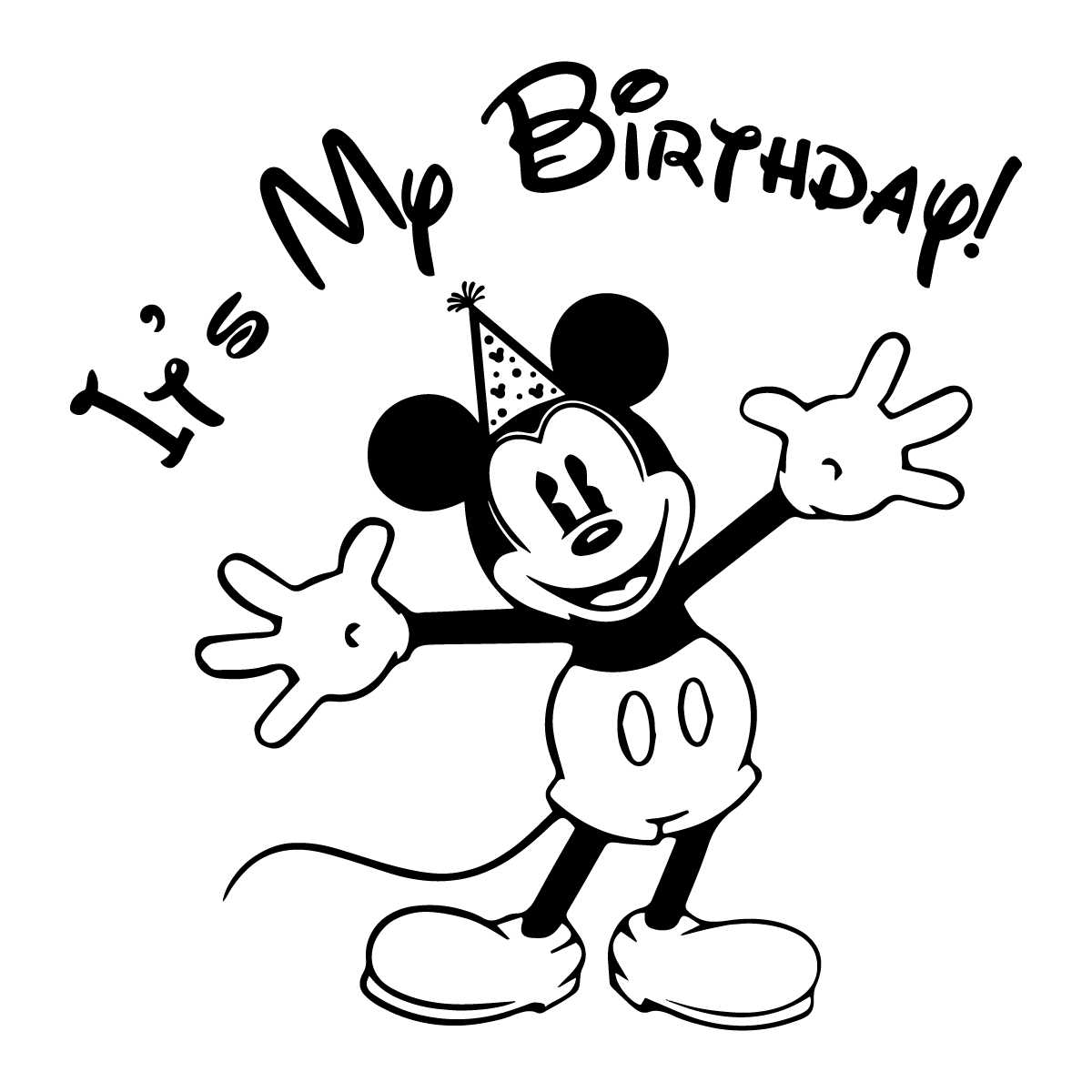 Happy birthday disney mickey mouse svg my birthday mickey s