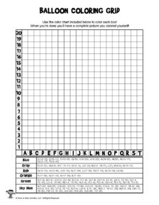Happy birthday grid coloring pages woo jr kids activities childrens publishing