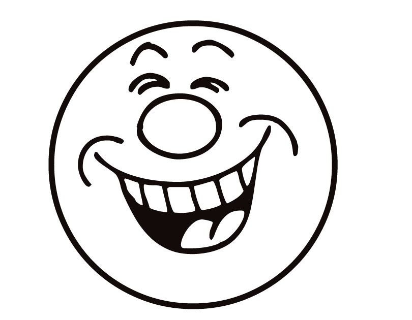 Smiley face coloring pages printable for free download
