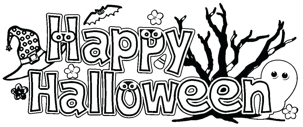 Free printable halloween coloring pages for kids