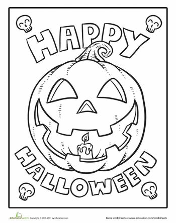 Color the happy halloween free halloween coloring pages halloween coloring sheets halloween worksheets