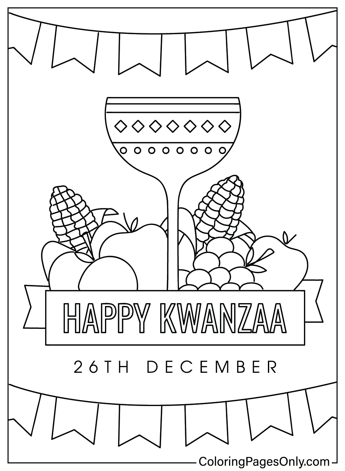Coloring pages only on x kwanzaa coloring pages ðï httpstcopdlibxsft kwanzaa december christmas xmas holidays winter gifts coloringpagesonly coloringpages coloringbook art fanart sketch drawing draw coloring usa trend