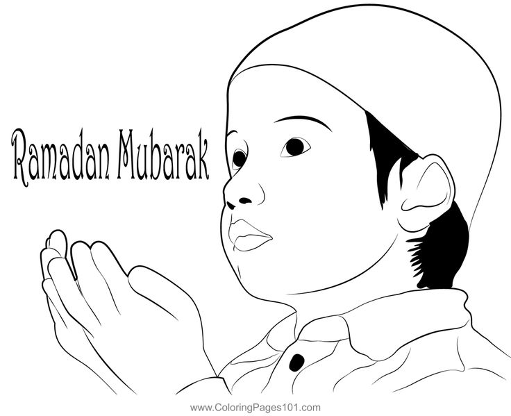 Wish you happy ramadan coloring page in coloring pages are you happy coloring pages for kids