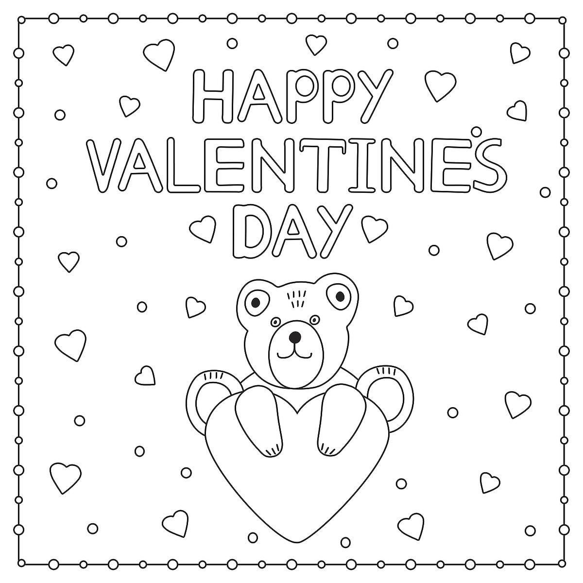 Valentines day coloring pages free fun printable coloring pages for kids will show the love printables mom