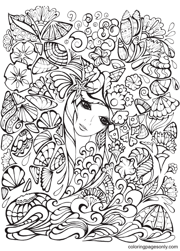 Hard coloring pages printable for free download