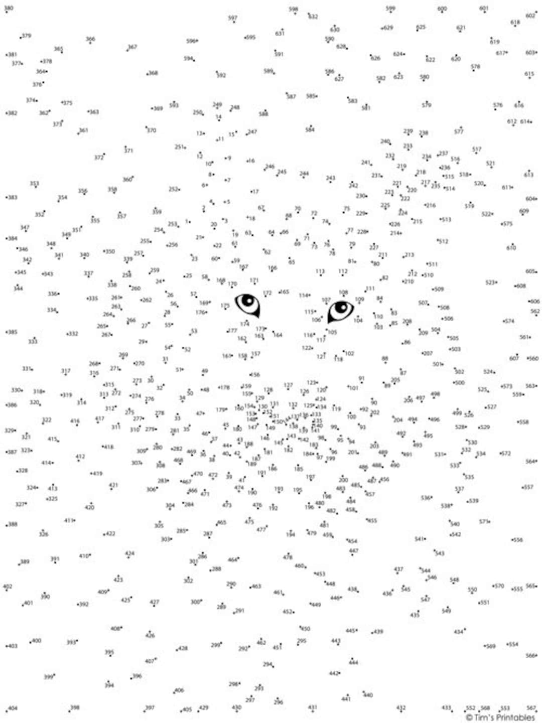 Animal extreme difficulty dot