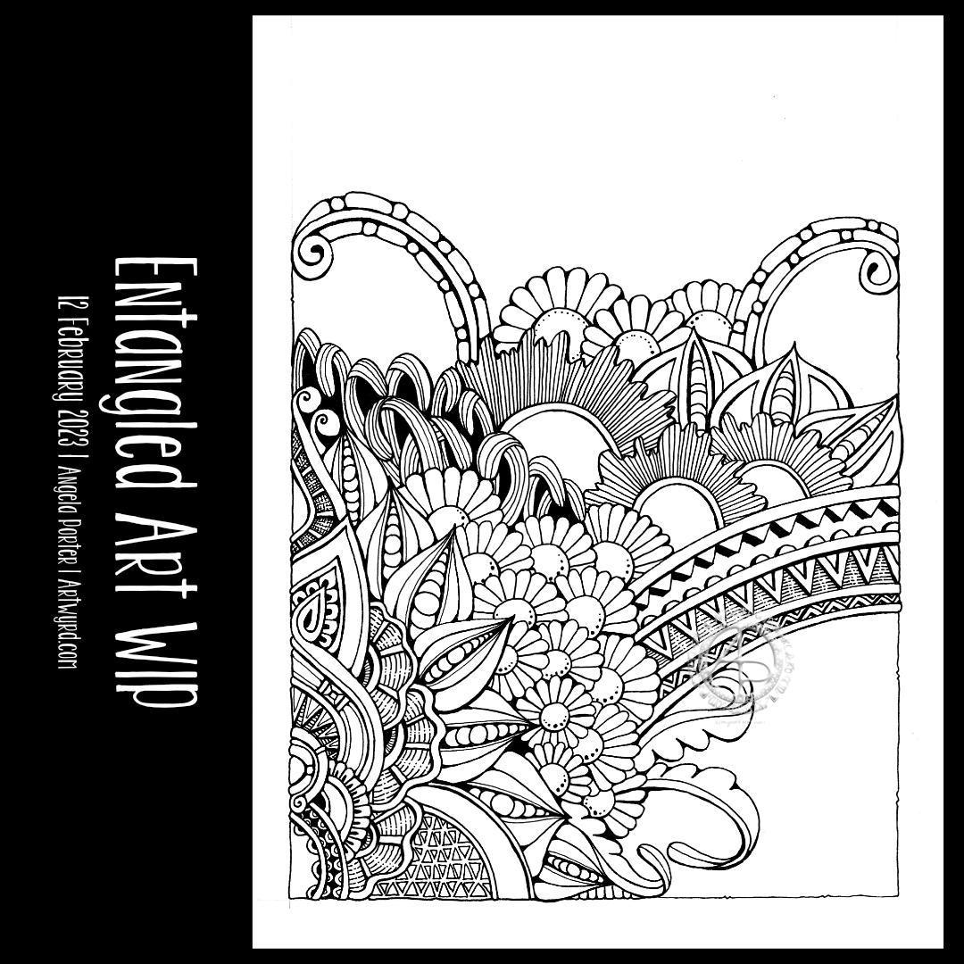 Zentangle patterns â angela porter