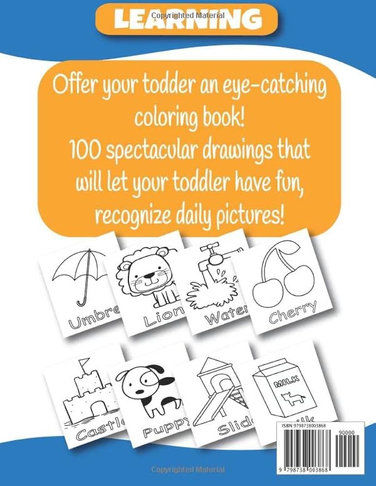 Coloring book for toddlers