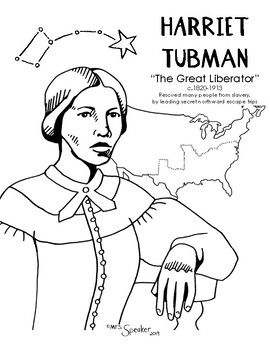 Harriet tubman north star coloring page harriet tubman harriet tubman quotes harriet tubman activities
