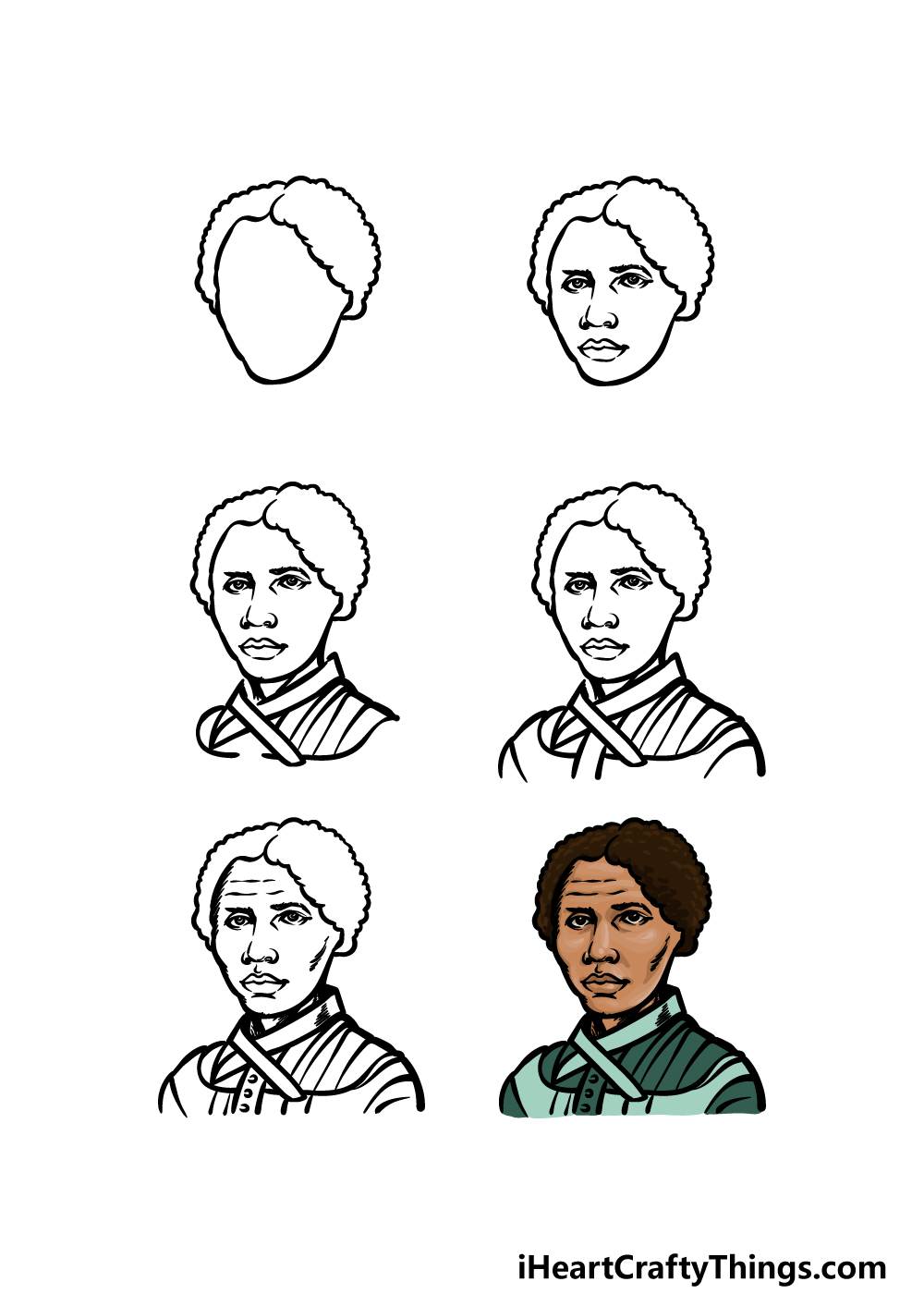 Harriet tubman drawing