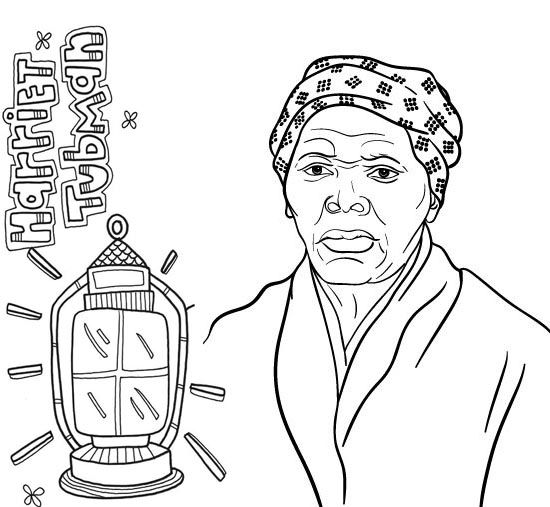 Top harriet tubman coloring pages to introduce important historic figures coloring pictures harriet tubman quotes coloring pages