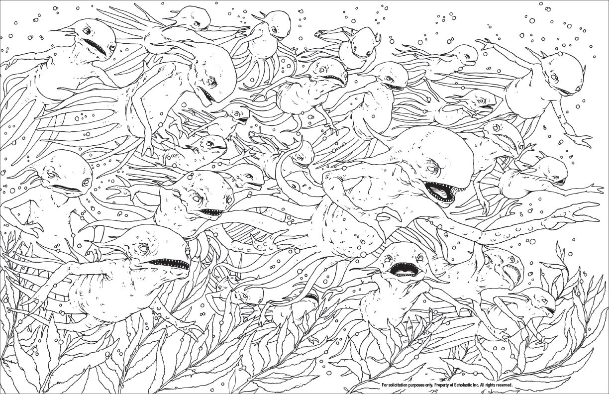 Sneak peek into the next harry potter coloring book