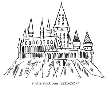 Hogwarts castle photos and images