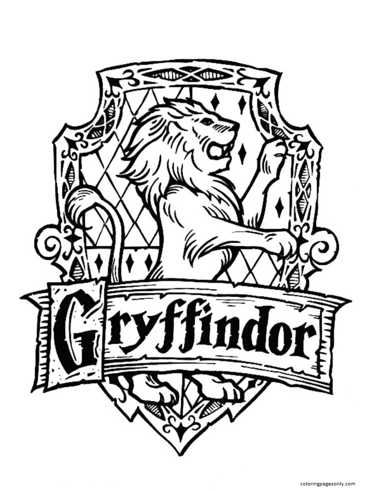 Harry potter coloring pages printable for free download