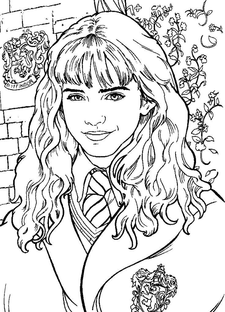 Download or print this amazing coloring page easy harry potter coloring sheets