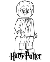Lego harry potter coloring sheet