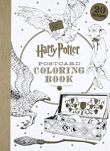 Harry potter postcard loring book