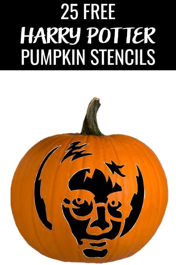 Free harry potter pumpkin carving stencils amazing halloween ideas