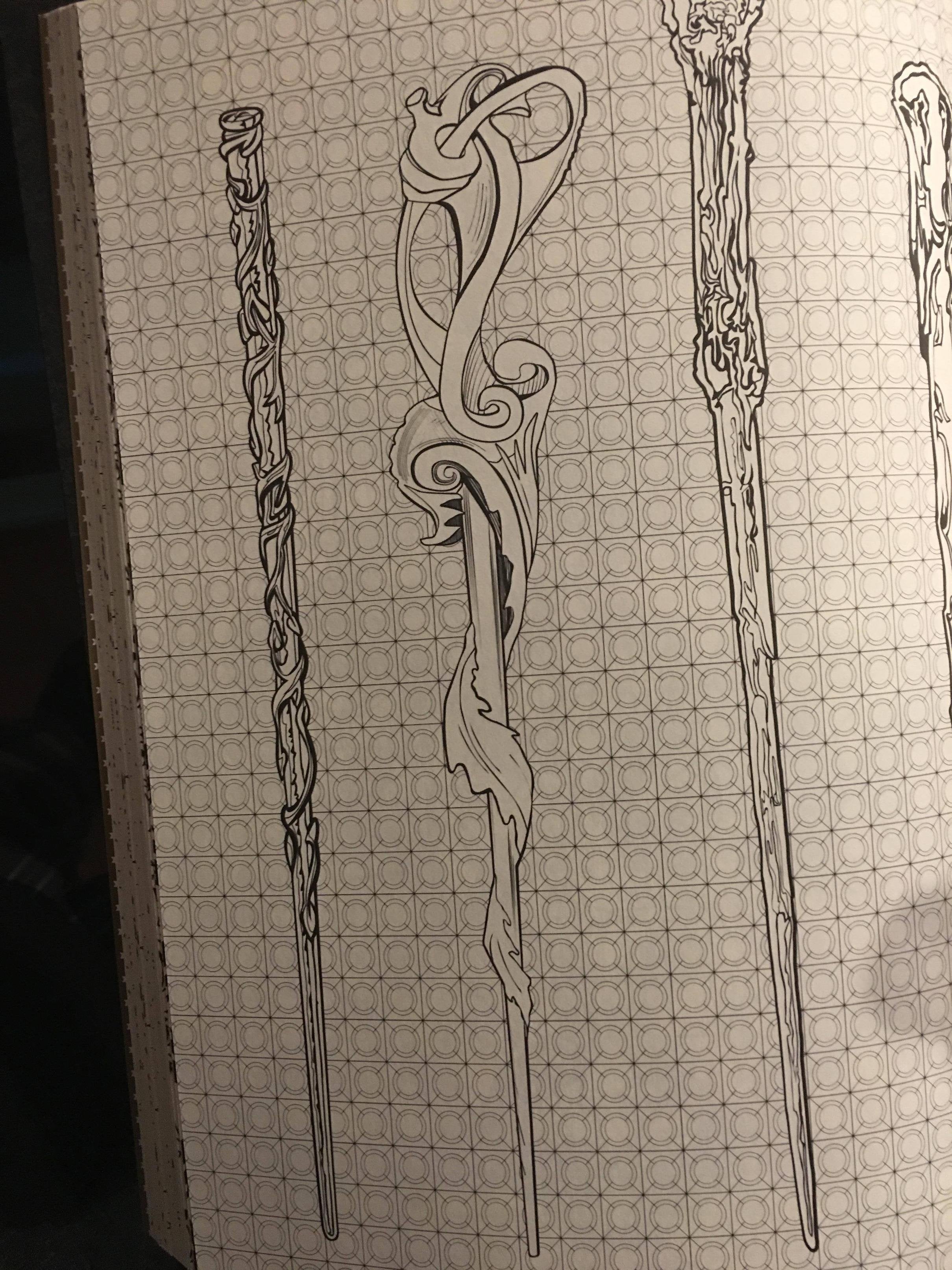 Harry potter coloring book