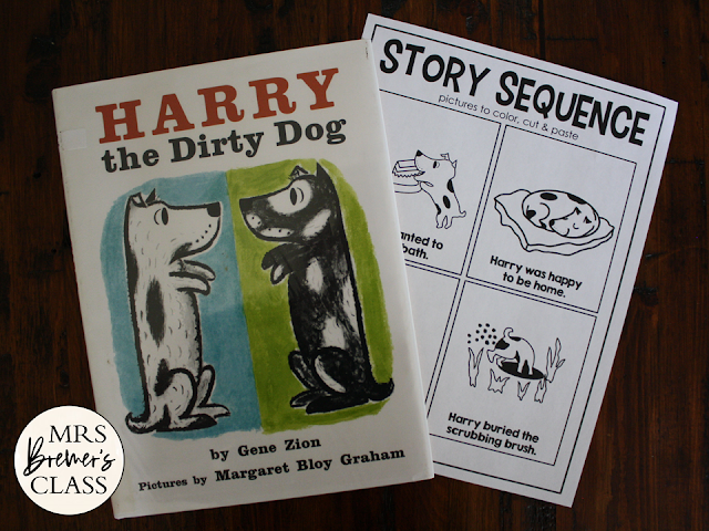 Harry the dirty dog book activities mrs bremers class