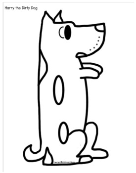 Harry the dirty dog craft by fun with books tpt